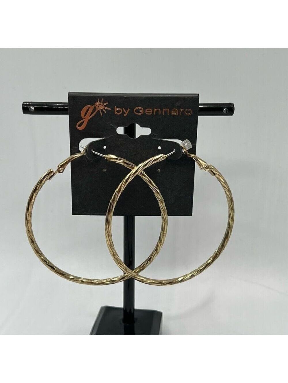 G by Gennaro Earrings Gold Hoops